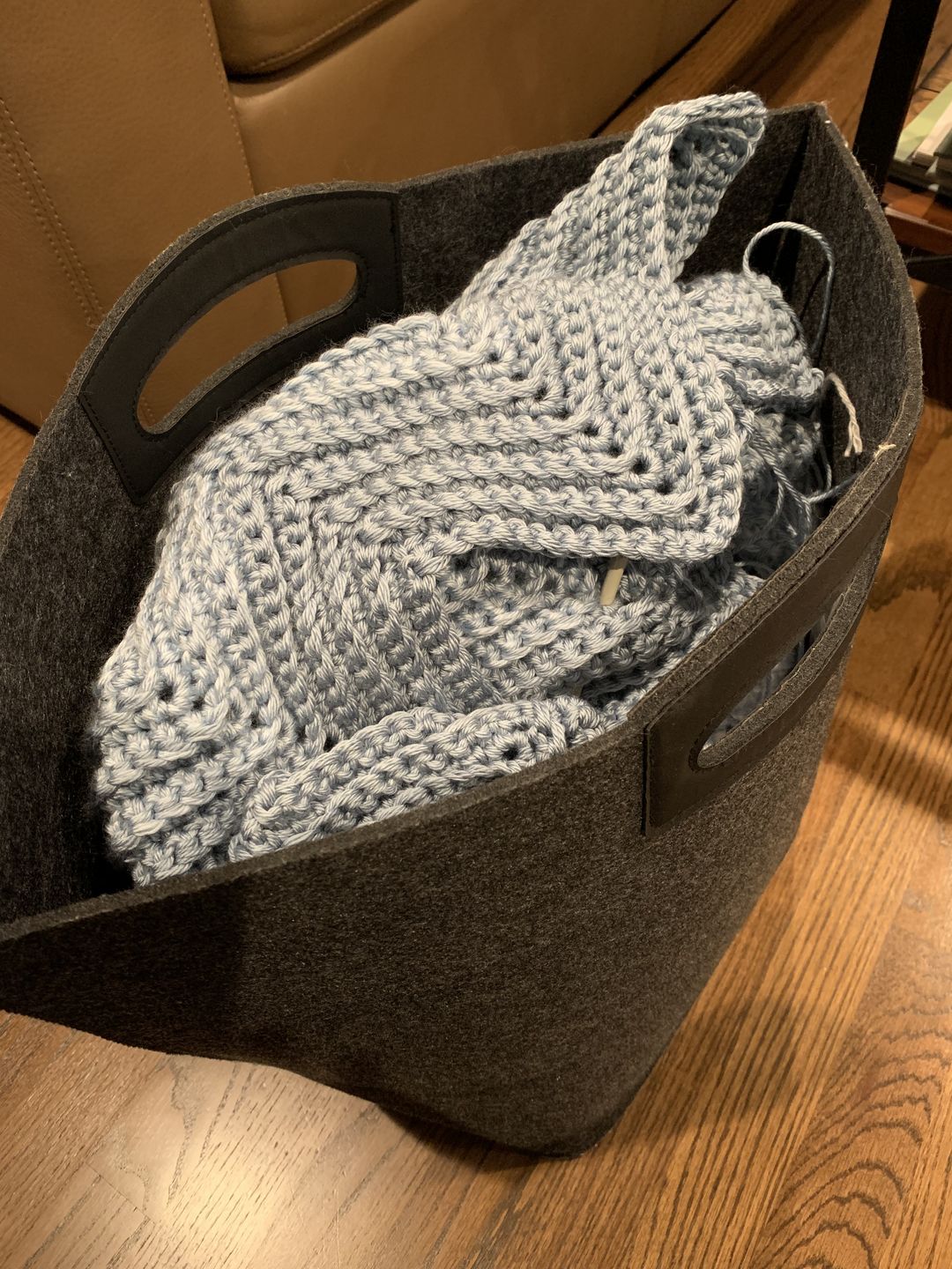 Customer photo review of The Handle Bin