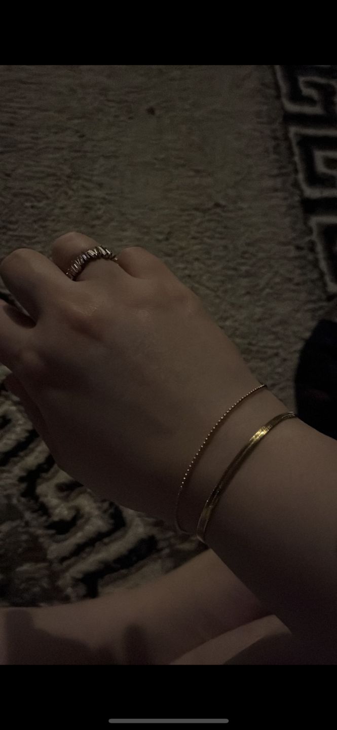 Customer photo review of Cristallo Ring | 18K vergoldet