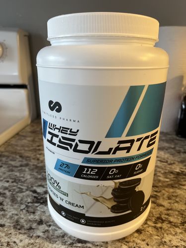 Customer photo review of LIMITLESS - PURE ISOLATE PROTEIN