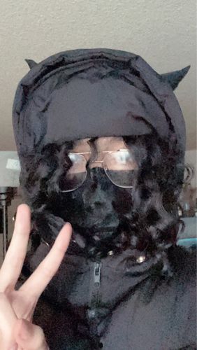 Customer photo review of "Devil" Puffer Jacket