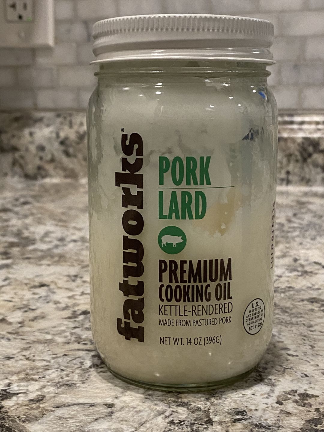 Customer photo review of Pasture Raised Pork Lard (14 oz)