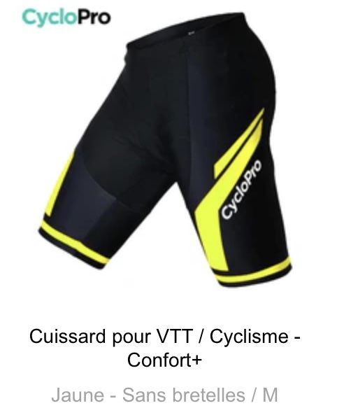 Customer photo review of Cuissard pour VTT / Cyclisme - Confort+