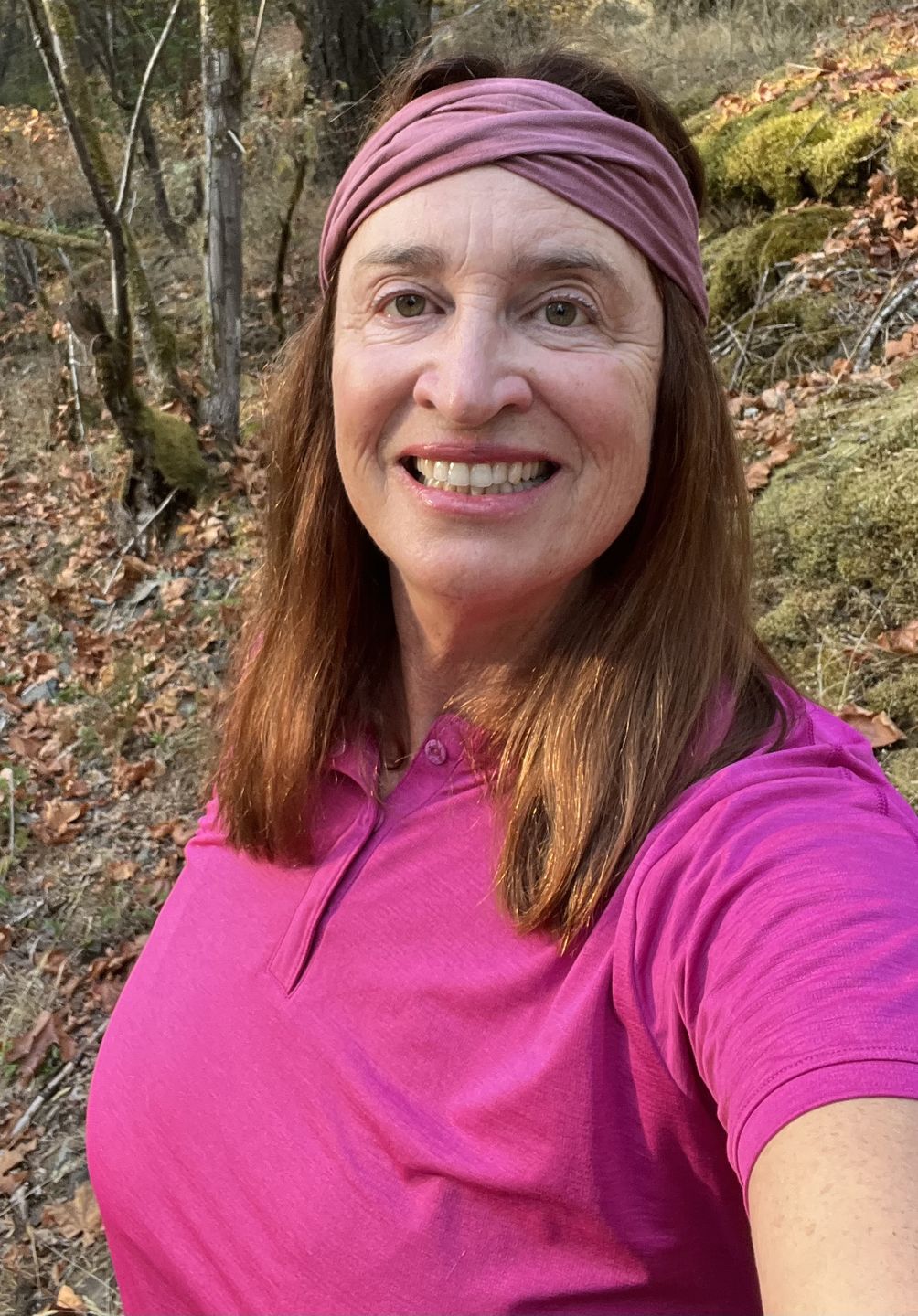 Customer photo review of Organic Twist Headbands