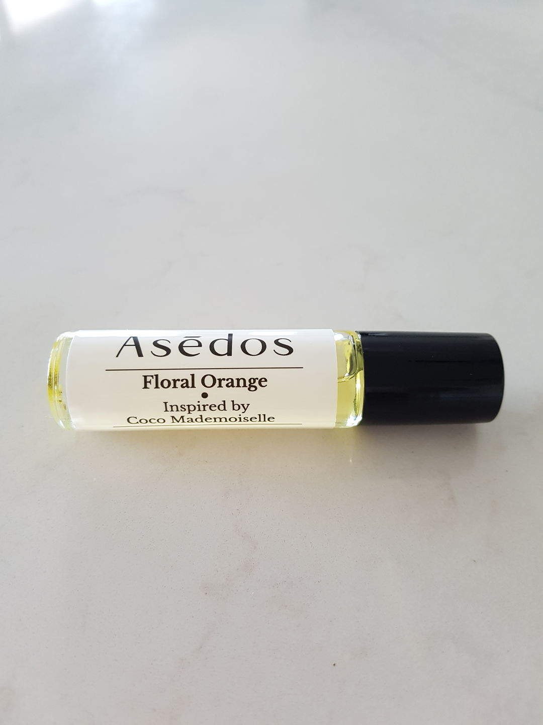 Customer photo review of FLORAL ORANGE PERFUME OIL