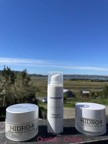 Customer photo review of Pack rostro: Hidro-K Día, Hidro-K Noche, Realiv