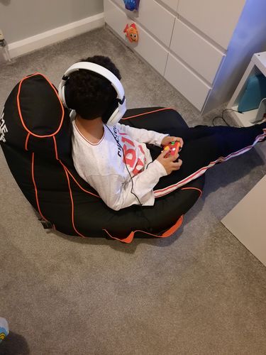 Customer photo review of 8-Bit Bean Bag (Compact Size) - Portal Jump
