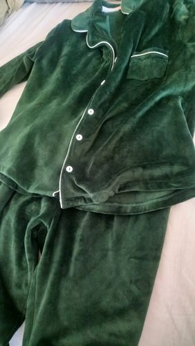 Customer photo review of بيجامه حريمي كلاسيك ساده