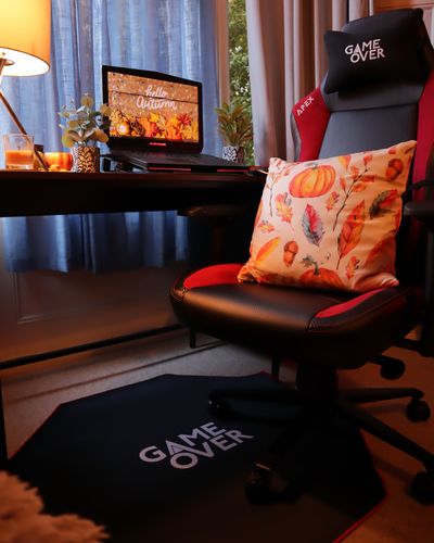 Customer photo review of Gaming Floor Mat - Octagon