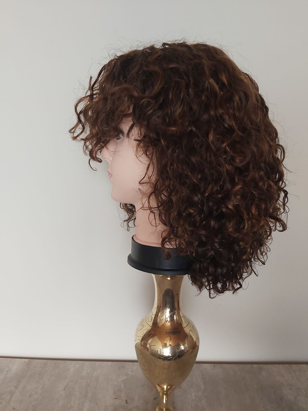 Customer photo review of Colour : Highlighted Curly Fringe