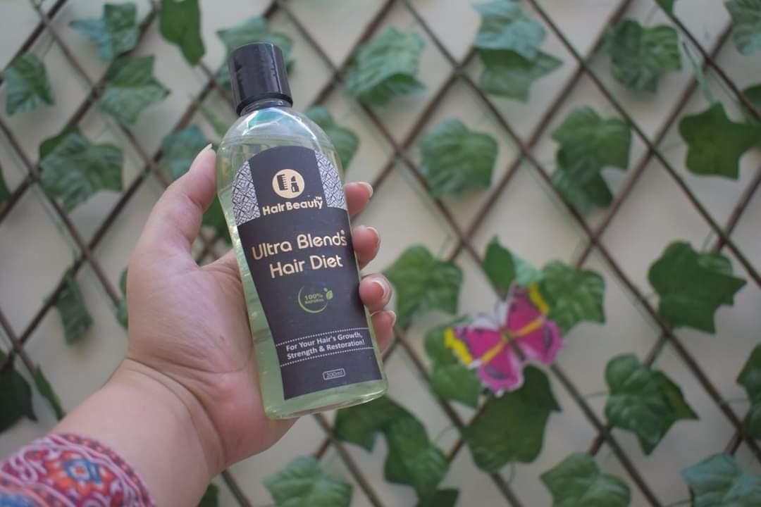 Customer photo review of Ultra Blends Hair Diet