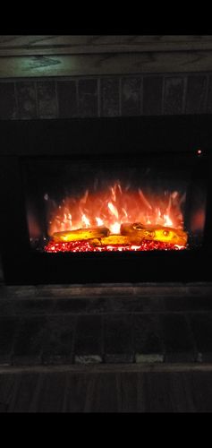 Customer photo review of Modern Flames Redstone 30" Built In Electric Firebox Insert
