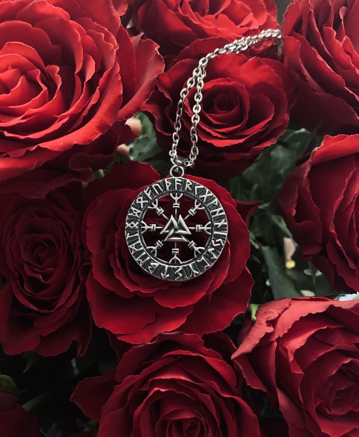 Customer photo review of VALKNUT. - NECKLACE