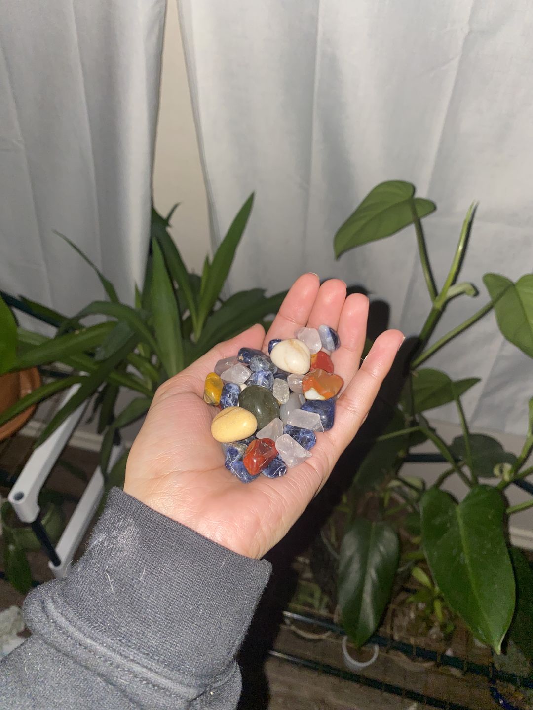 Customer photo review of Scoop of Tumbled Stones