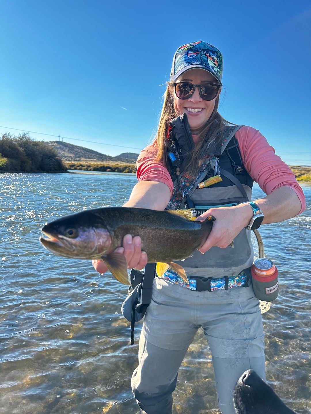 Customer photo review of Mt. Cutty Wading Belt