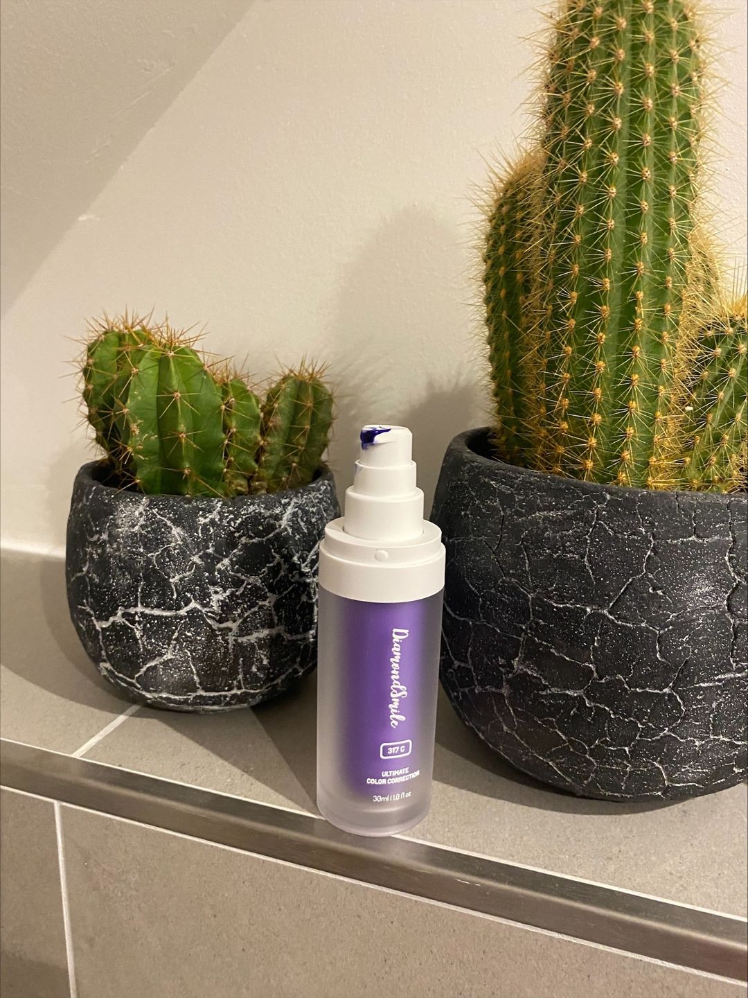 Customer photo review of Zahnbleaching Farbkorrektur Serum