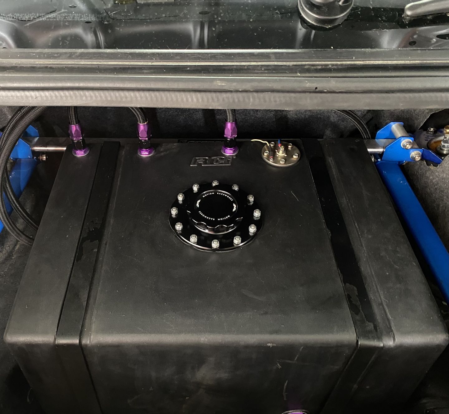 Customer photo review of Motion Billet Fuel Cap (Screw on) 12 bolt w/ Seal and Hardware 27-150