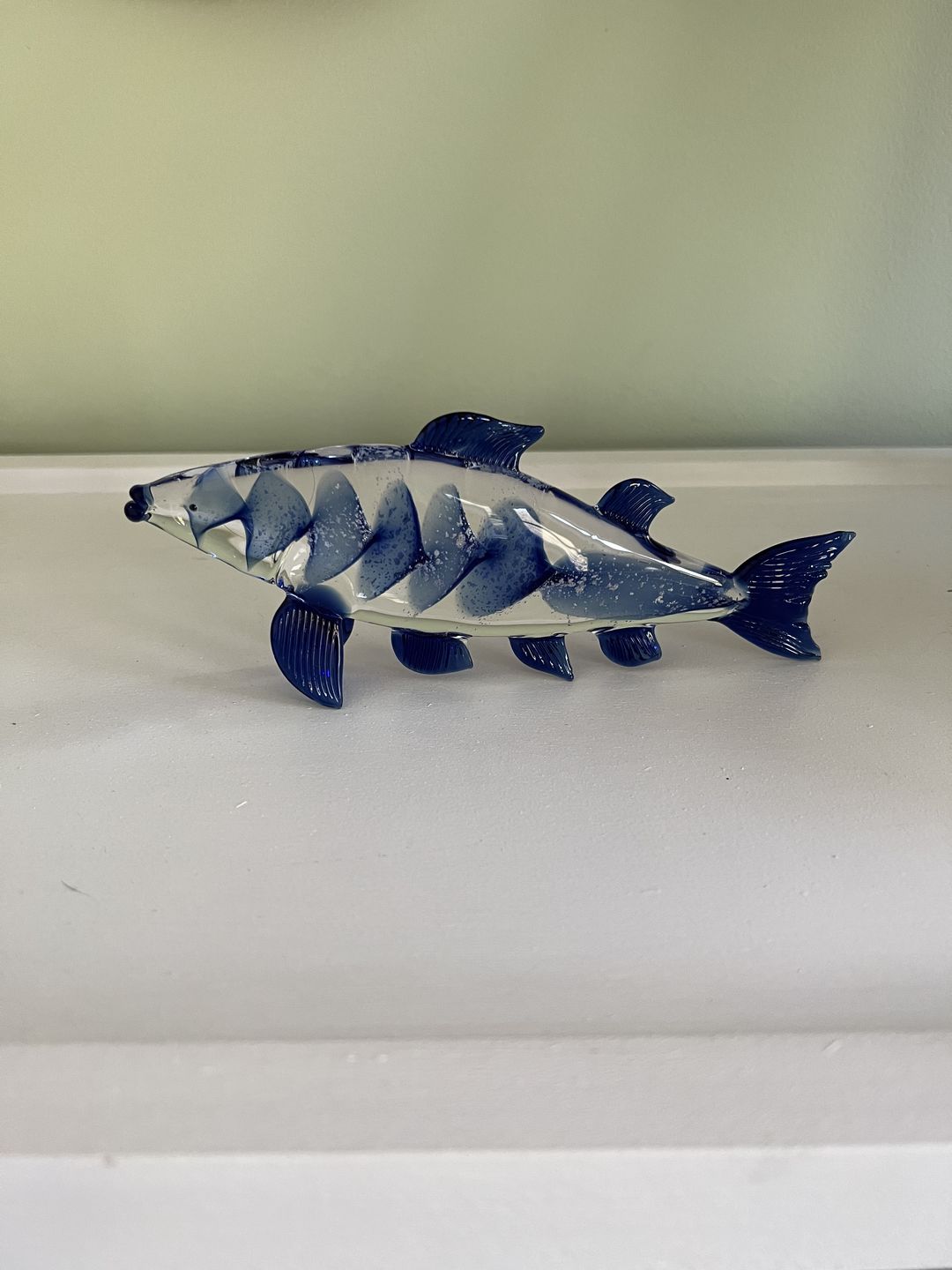 Customer photo review of Trout Figurine with Cremation Ash