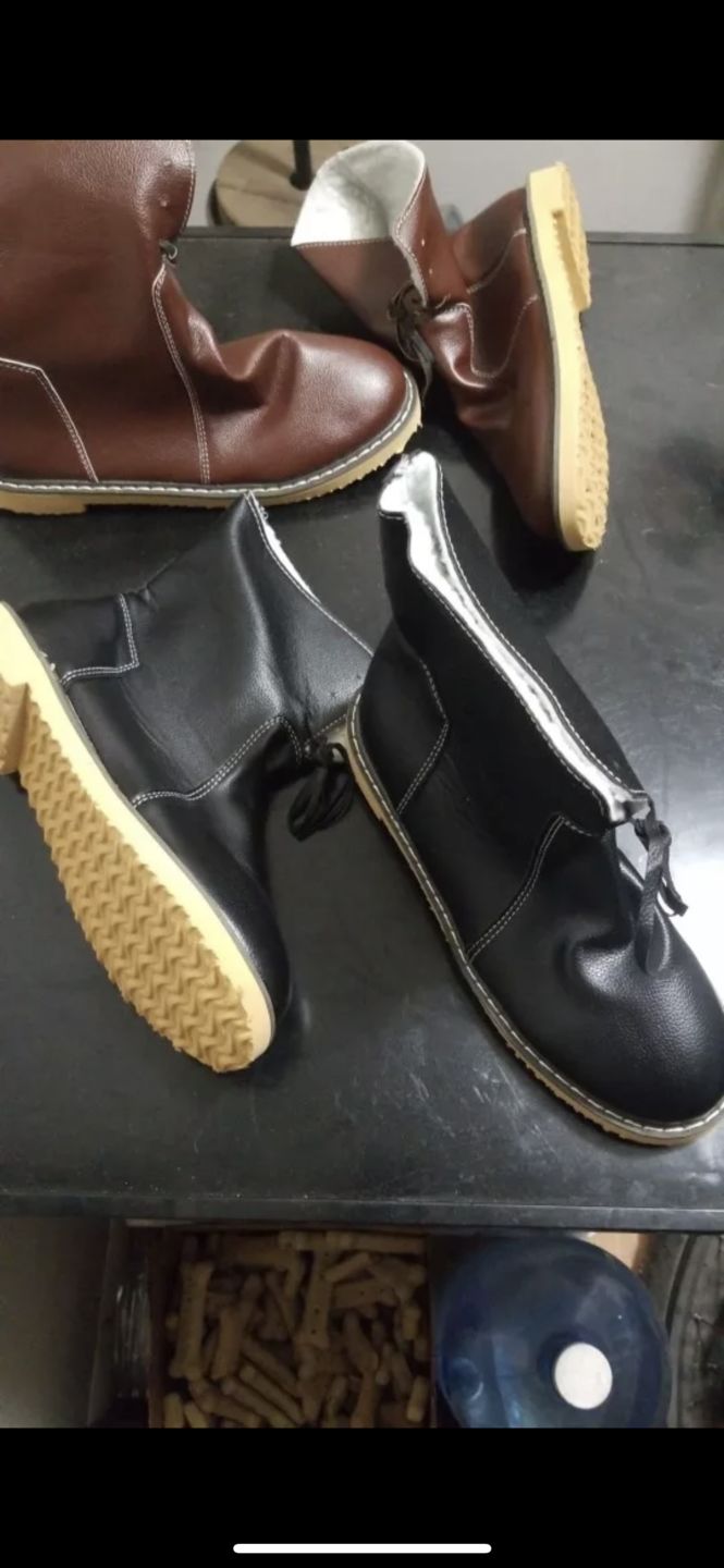 Customer photo review of MarleyShoes™ | 2022 TRENDING WINTER LEATHER WATER PROOF BOOTS