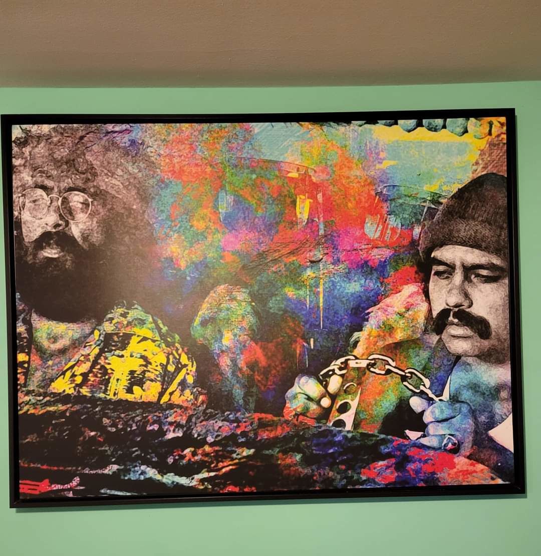 Customer photo review of Cheech & Chong Wall Art