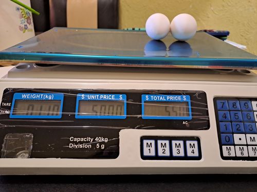 Customer photo review of Báscula Comercial Digital 40kg 110v/220v