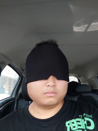 Customer photo review of KÖRPERDOC - Migräne Maske - Hot & Cool
