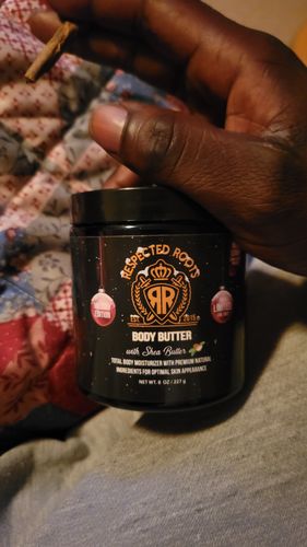 Customer photo review of Respected Roots Body Butter (Original Scent 8oz)