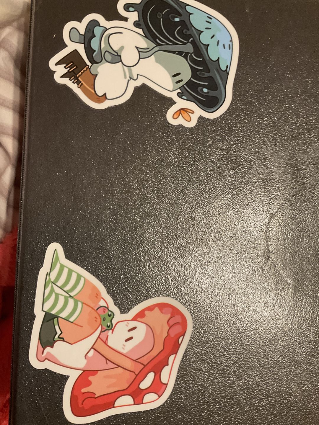 Customer photo review of Cute Ghost Stickers! : V6