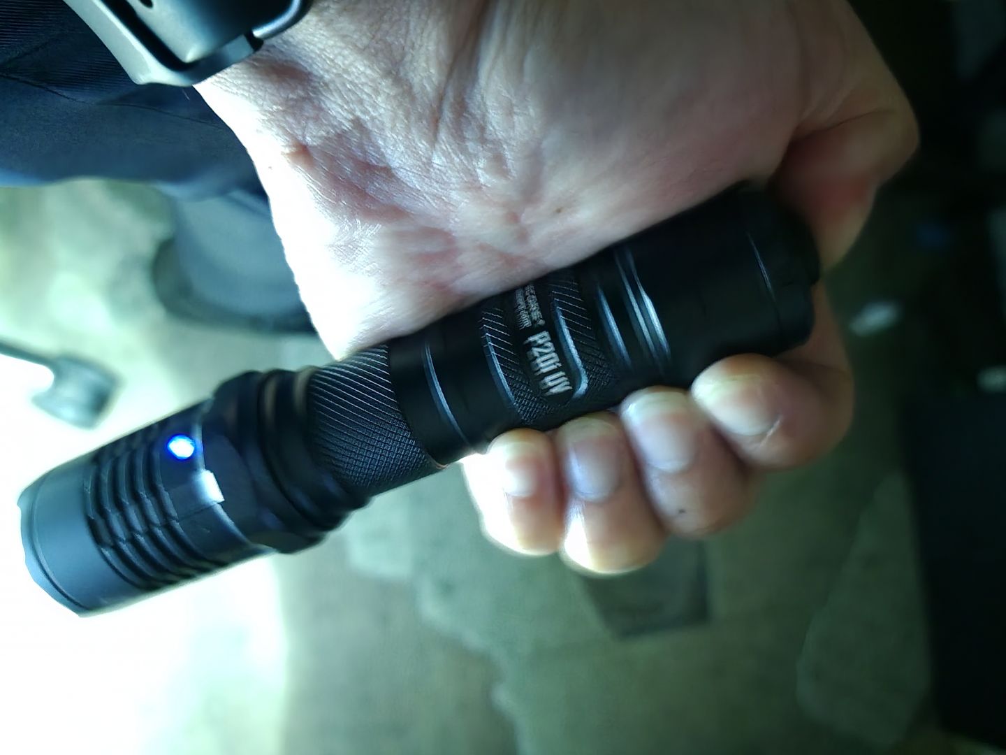 Customer photo review of P20iUV - 1800 lumens (365nm UV) (Bundle)