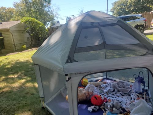 Customer photo review of Pop N' Go™ Playpen