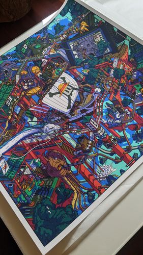 Customer photo review of Atelier Magique Print