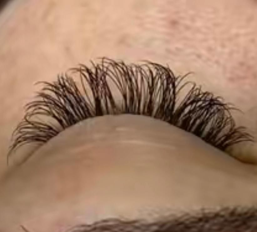 Customer photo review of EYELASH EXTENSION GLUE: THOUSANDLASHES’ ULTRA CRYSTAL BOND