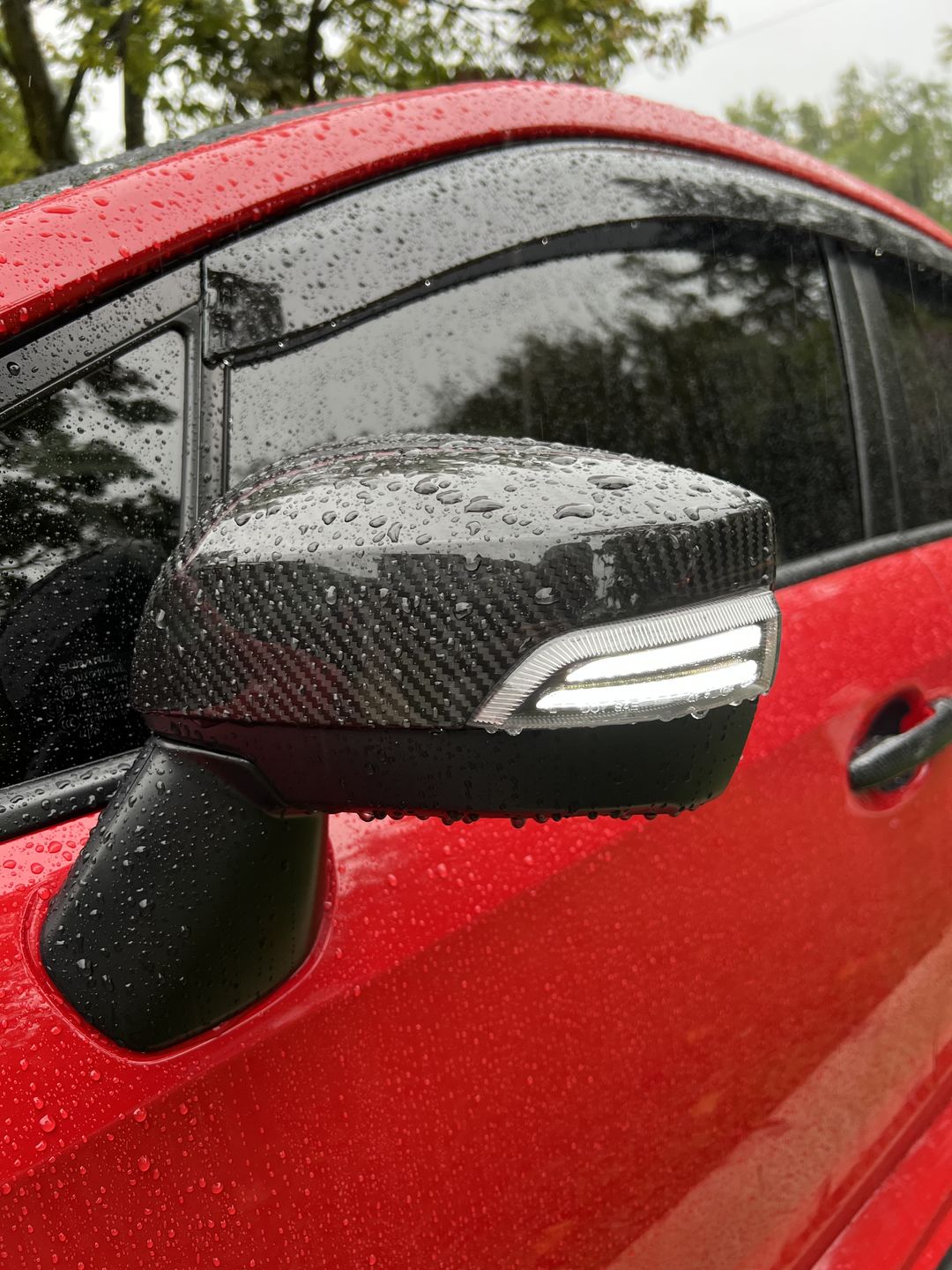Customer photo review of 2015-21 WRX/STI Sequential LED Mirror Corner Lights
