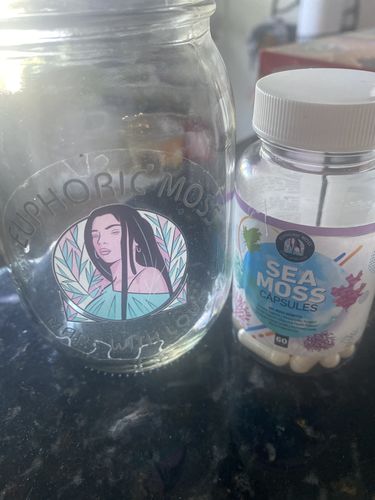 Customer photo review of Cinnamon Sea Moss Gel