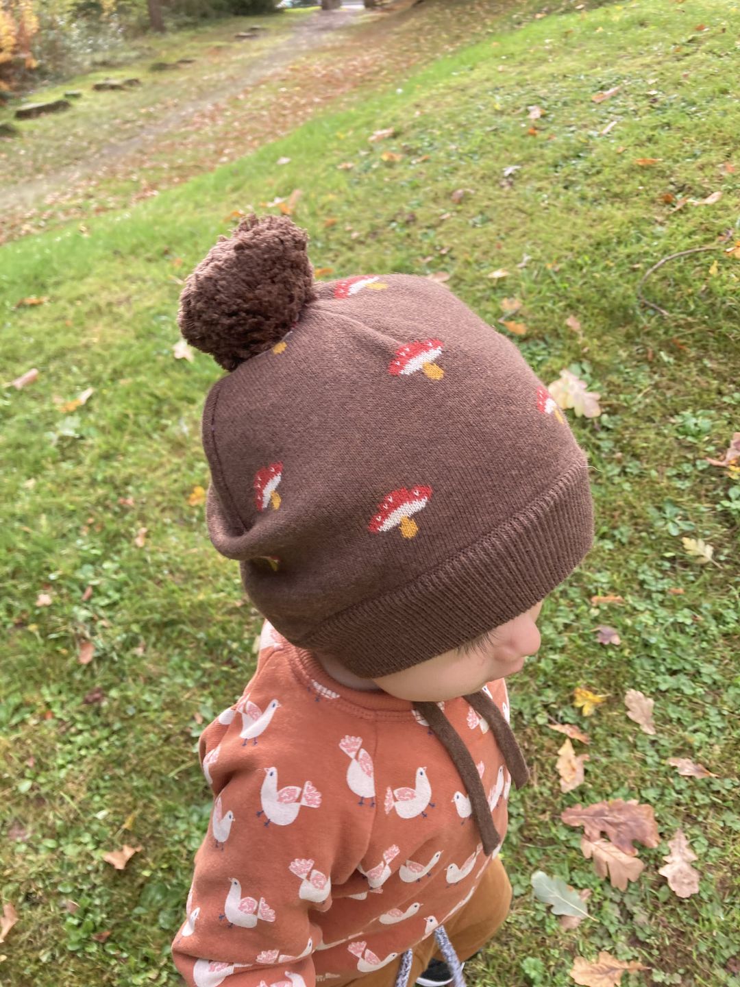 Customer photo review of Toadstool Knitted Hat