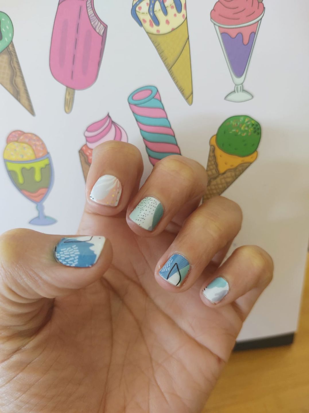 Customer photo review of Tropical Nail
