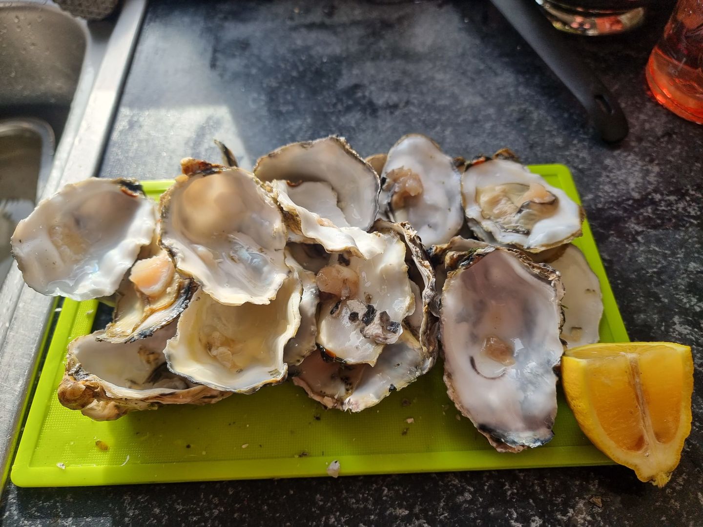 Customer photo review of Scottish Oysters