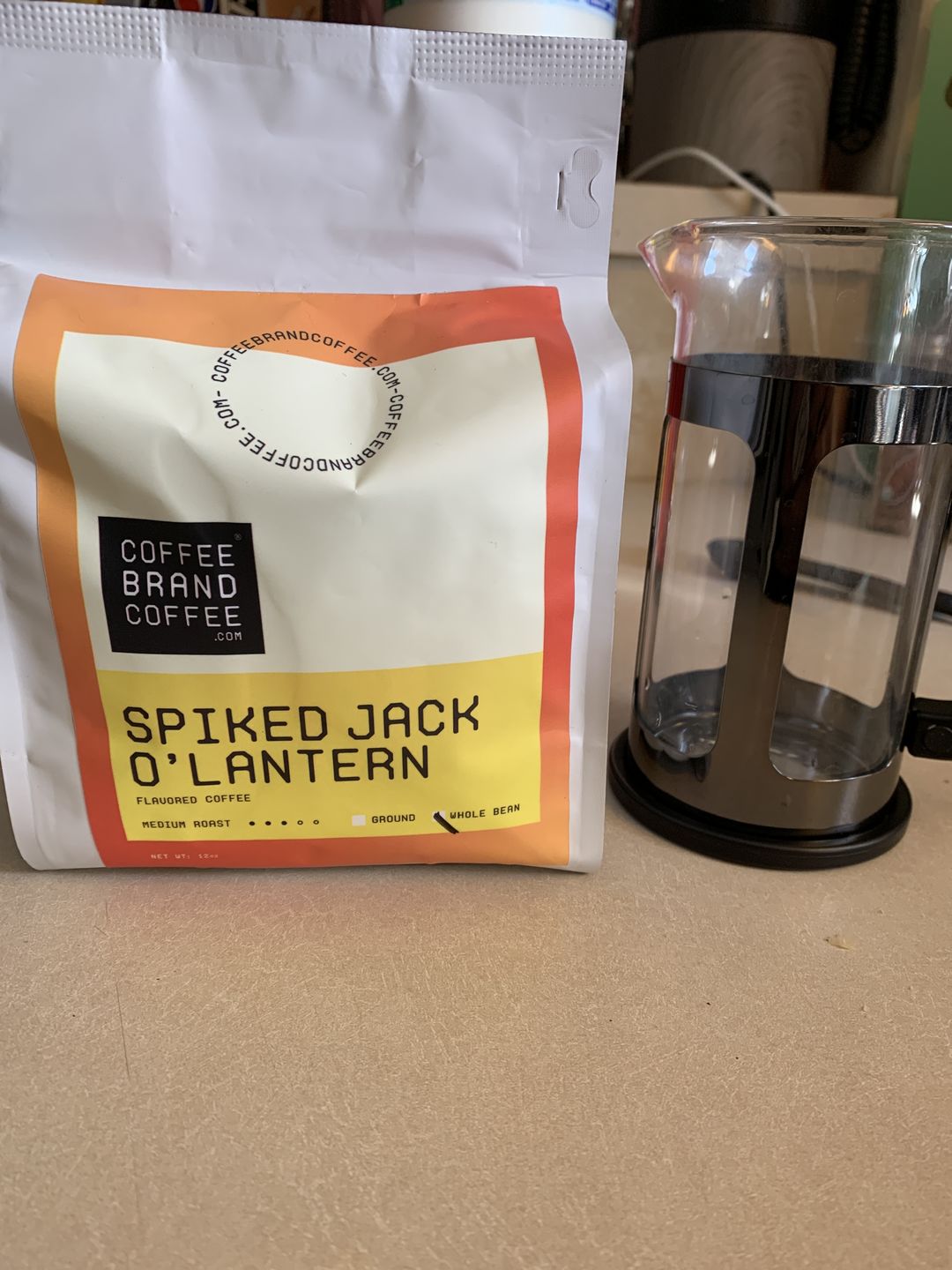 Customer photo review of Spiked Jack O'Lantern
