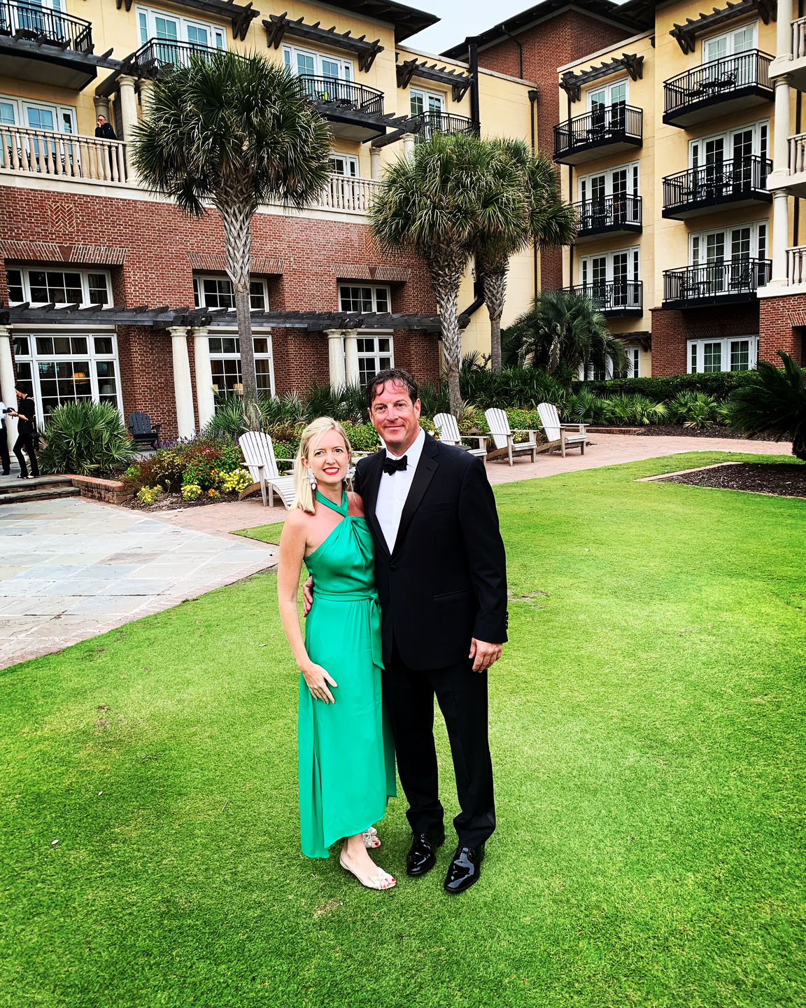 Customer photo review of Black Faille Bow Tie