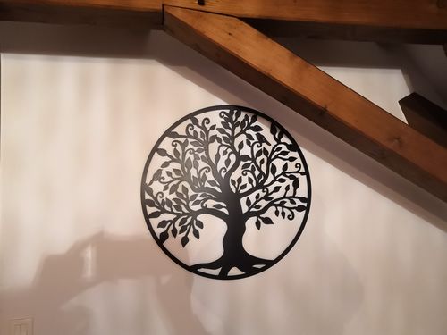 Customer photo review of Arbre de vie et oiseaux - Cercle