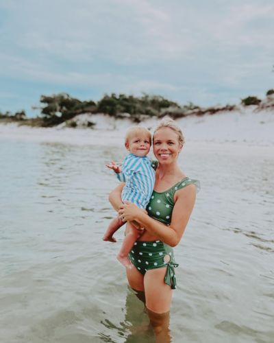 Customer photo review of ForestGreen Knot Over You Two Piece Bikini Set