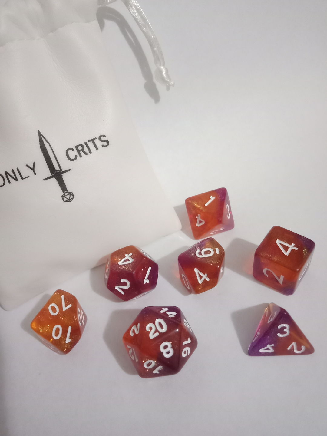Customer photo review of Mystery Dice Set Subscription