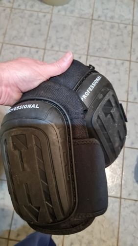 Customer photo review of EZ Gel Knee Pads For Work