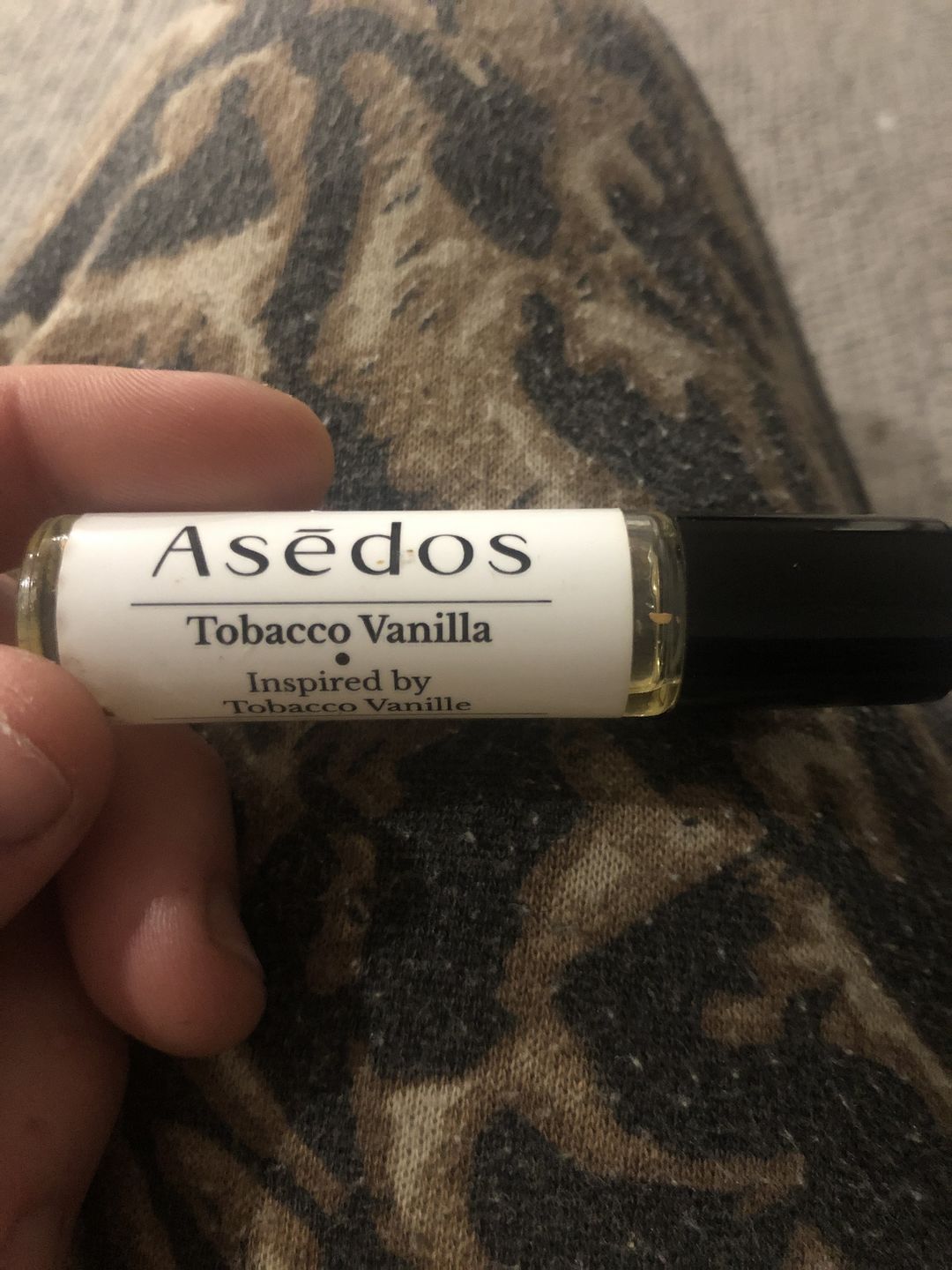 Customer photo review of TOBACCO VANILLA PERFUME OIL