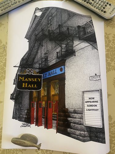 Customer photo review of Massey Hall Classic Toronto Art Print
