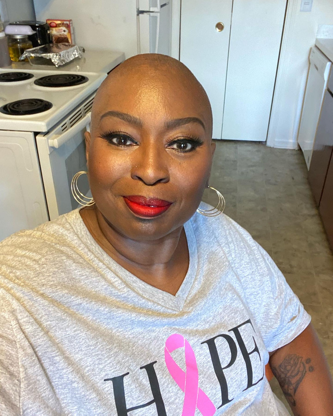 Customer photo review of Hope - Breast Cancer