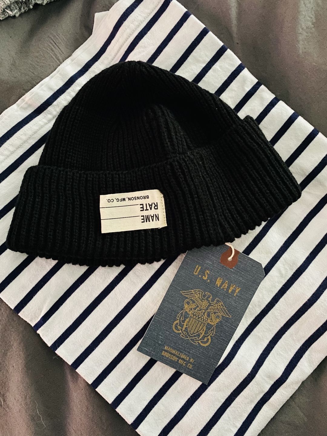 Customer photo review of US Navy Watch Cap - Black