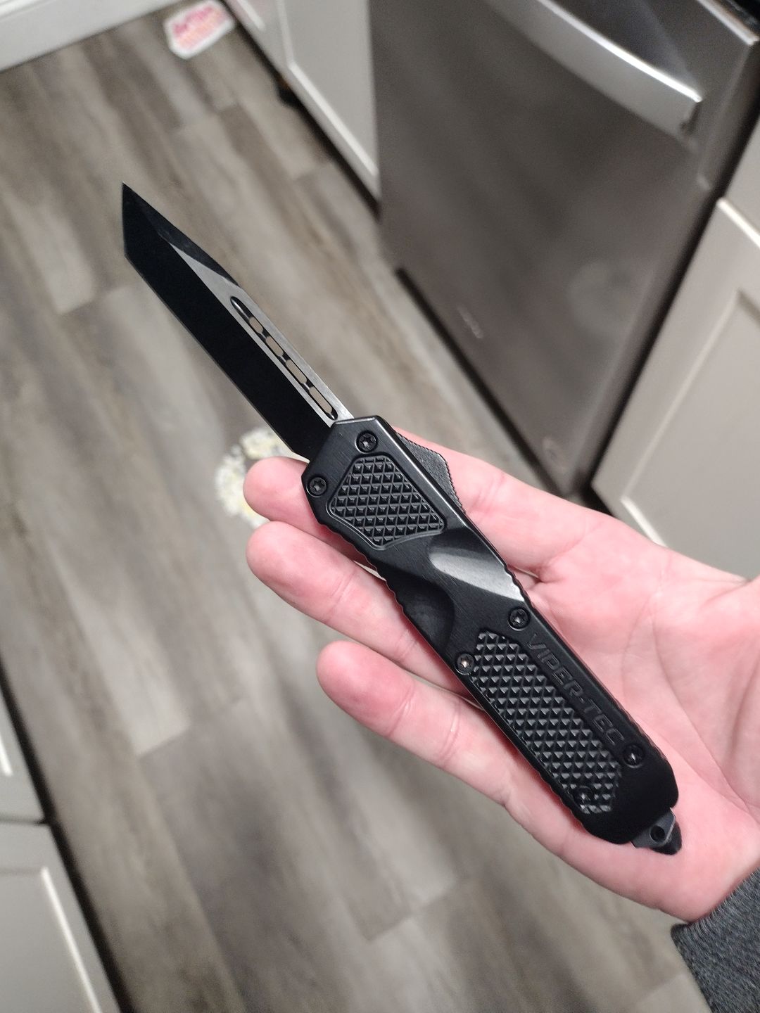 Customer photo review of Black Ghost D/A OTF - Spartan Blade
