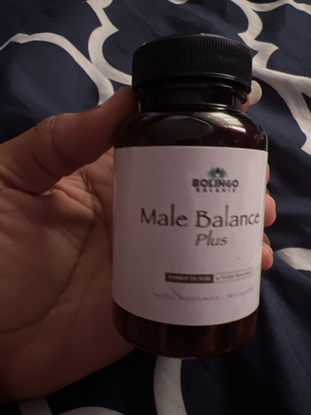 Customer photo review of MALE BALANCE PLUS