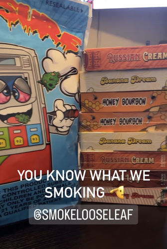 Customer photo review of Desto Dubb Honey Bourbon LooseLeaf (40 Count)