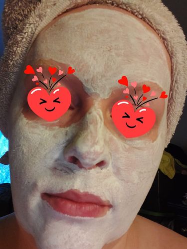 Customer photo review of Masque de nettoyage en profondeur sans pores